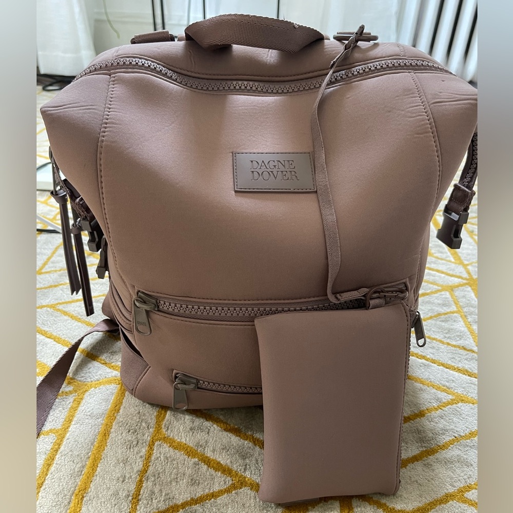 LARGE Dagne Dover Diaper bag (mauve)